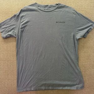 Columbia Blue Gray Short Sleeve Tee